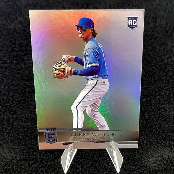 Bobby Witt Jr. (RC) 2022 Elite #35 Kansas City Royals - Picture 1 of 2